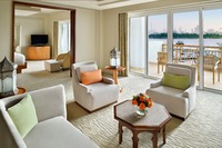 Luxurious creek-view suite.