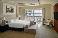 Premium waterfront suite, spacious retreat.