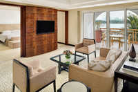 Premium waterfront suite, spacious retreat.