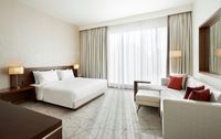 Spacious city-view rooms, king bed