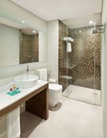 Spacious city-view rooms, king bed