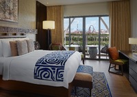 King room, amenities, view.