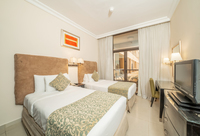 Spacious apartment with modern conveniences.