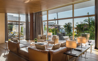 Luxury villas with pools, butlers.