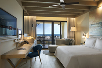 King Bed with Sea View and Balcony