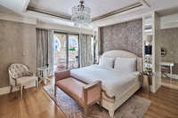 Luxury poolside villa with spacious living.