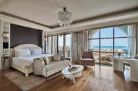Luxury villa with private pool, sea view.