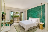 Elegant two-bedroom suite with private pool.