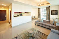 Spacious two-bedroom apartments with amenities.