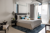 Family suite with connecting rooms.