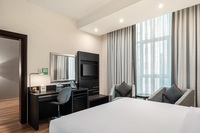 Luxurious suite with separate living areas.