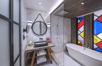 City view, spacious room, luxurious.
