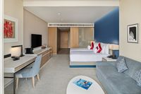 En-suite bathroom with bathtub