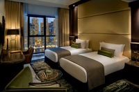Elegant room, high floor, city views.