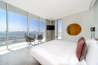 Stylish penthouse villas, panoramic views.