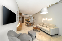 Stylish penthouse villas, panoramic views.