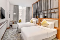 Deluxe room with king or twin beds.