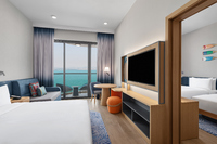 Spacious family room, sea view.