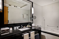 More space and two bathrooms.