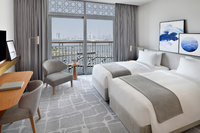 Twin Bedroom with Marina View.