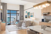 Two-bedroom chalet with ocean views.