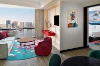 Stylish suite with scenic creek views.