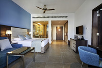 Two bathrooms, lounge, kitchenette.