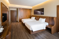 Standard room with Business Bay views.