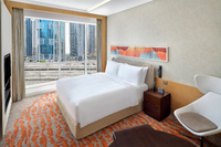 King Bed, City View.