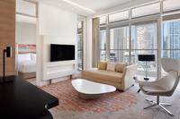 King Bed, Marina View, Suite.