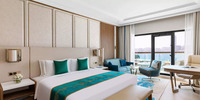 Sea View rooms with club access.