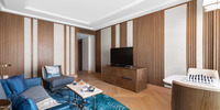 Sumptuous space, exclusive club access.