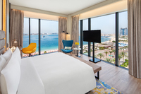 Corner beachfront room with iconic views.