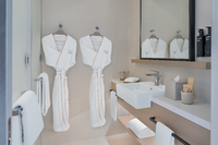 Vibrant Deluxe Room, stunning Dubai Marina views.
