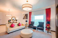 Luxury suite with stunning views.