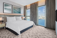Luxurious creek-view skyline suite.