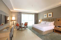 Spacious, modern rooms with amenities.