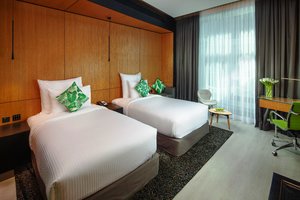 Queen or Twin Beds with Amenities.