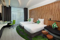 Queen or Twin Beds with Amenities.