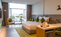 Queen or Twin Beds with Amenities.
