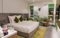 Queen or Twin Beds with Amenities.