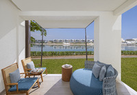 Island-inspired, garden views, accessible room.