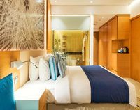 Luxurious comfort, city view, Burj Al Arab.