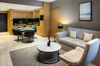 King Bed, Minibar, Flat-screen TV