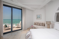 Spacious seaside terrace.