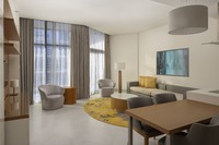 Luxurious apartment with city views.