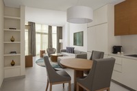 Spacious apartment with city views.