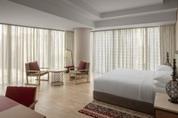 Luxurious suites with spacious living areas.