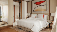 King Bed, Ocean View, Full Kitchen, Terrace.