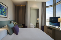 One-bedroom suite with kitchenette amenities.